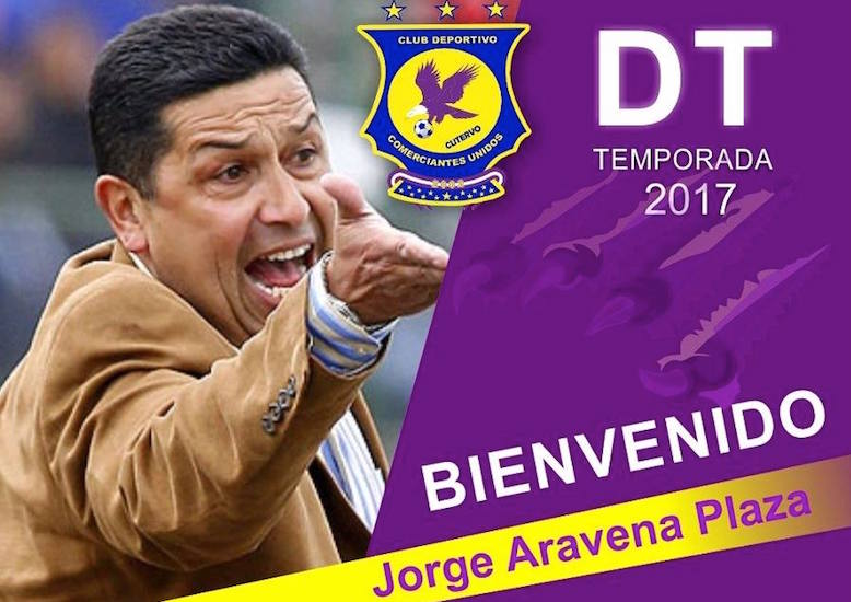 Comerciantes Unidos contrató al entrenador chileno Jorge Aravena | America Deportes