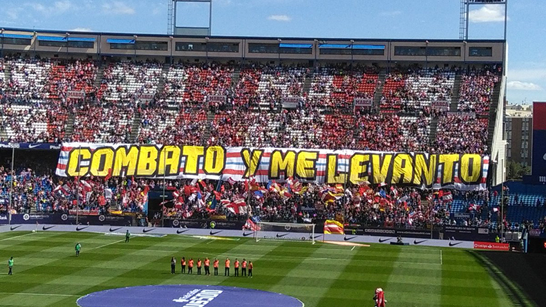 Atlético de Madrid: el motivador mensaje de su afición para la vuelta ante Real