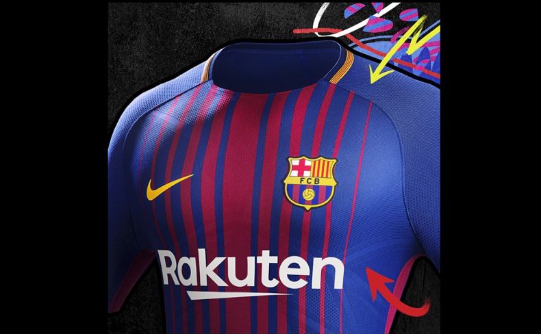 Barcelona presentó su nueva camiseta — Oficial